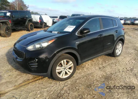 2017 Kia Sportage Lx from USA, damaged, VIN KNDPMCAC9H7218552